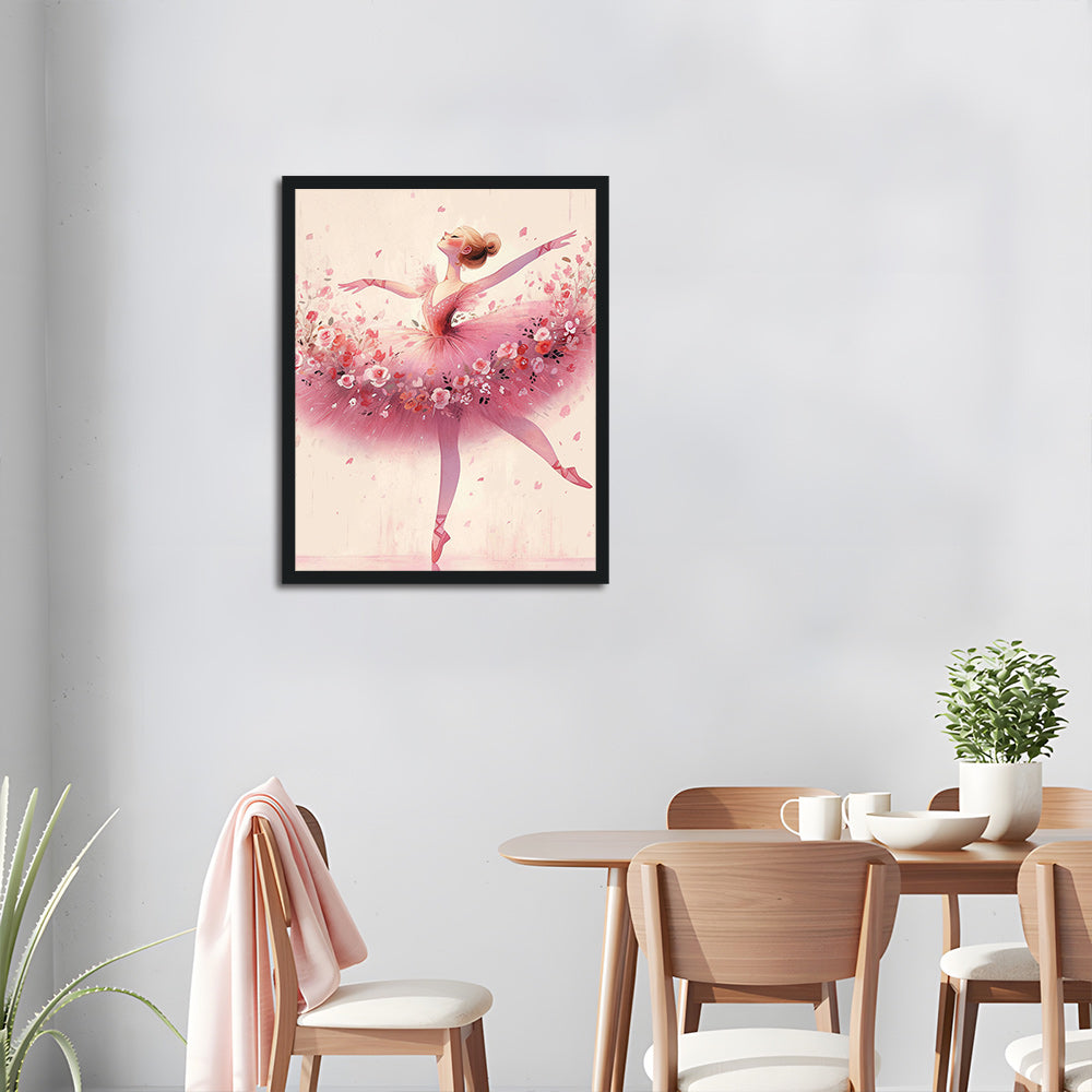 Dancing Flower Skirt Cross Stitch Kits