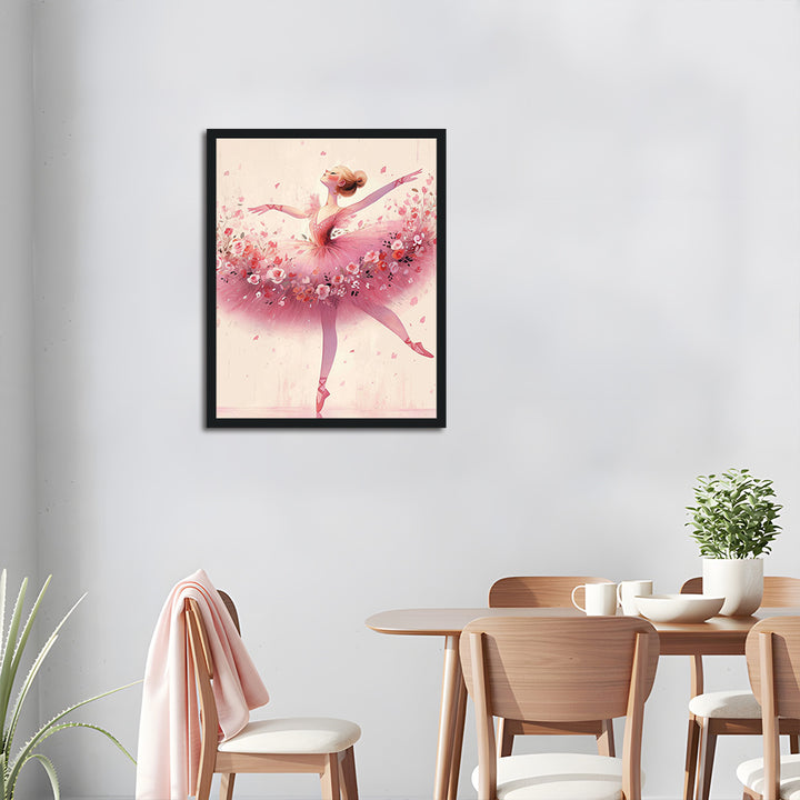 Dancing Flower Skirt Cross Stitch Kits