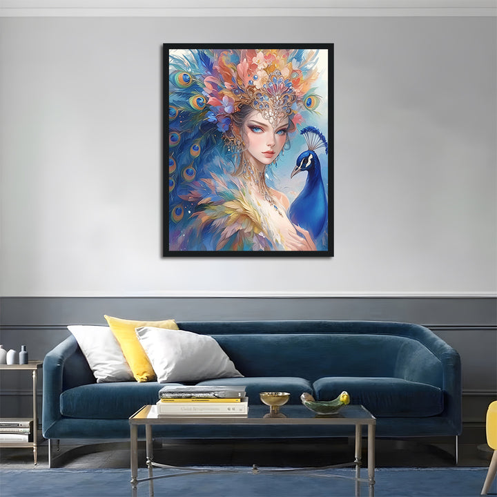 Peacock Queen Cross Stitch Kits