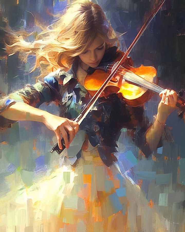 Enchanted Violin Performance Cross Stitch Kits