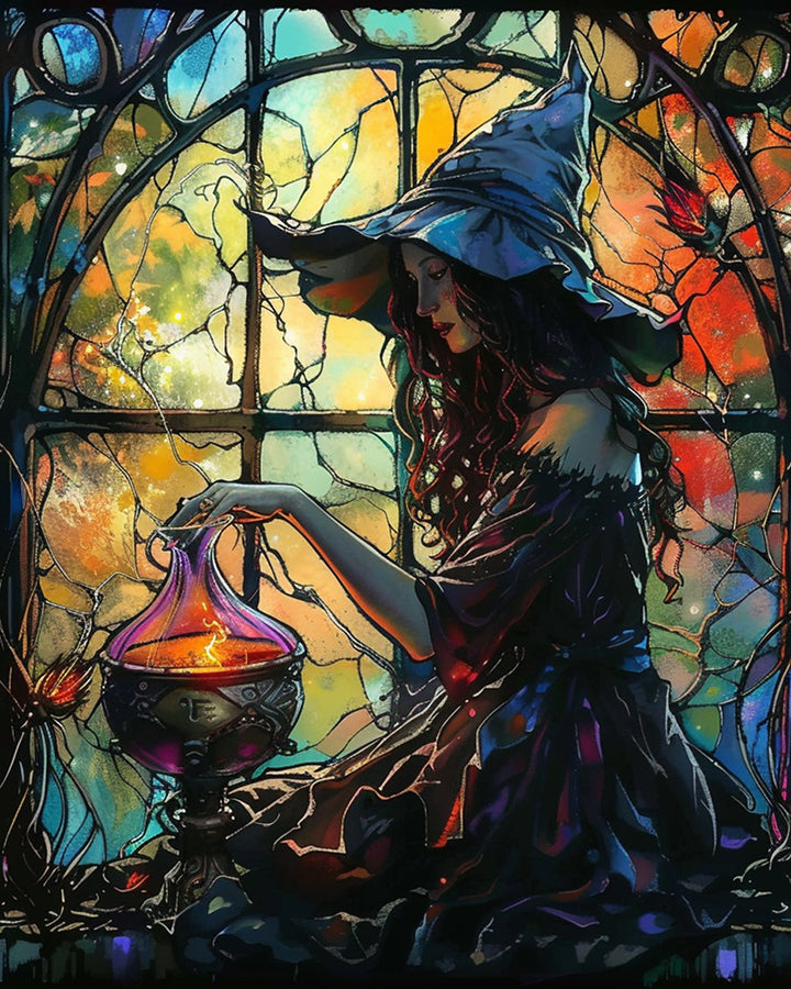 Magic Witch Cross Stitch Kits