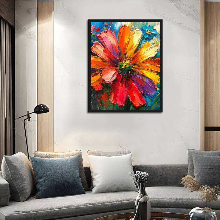 Oil Painting Daisy Cross Stitch Kits