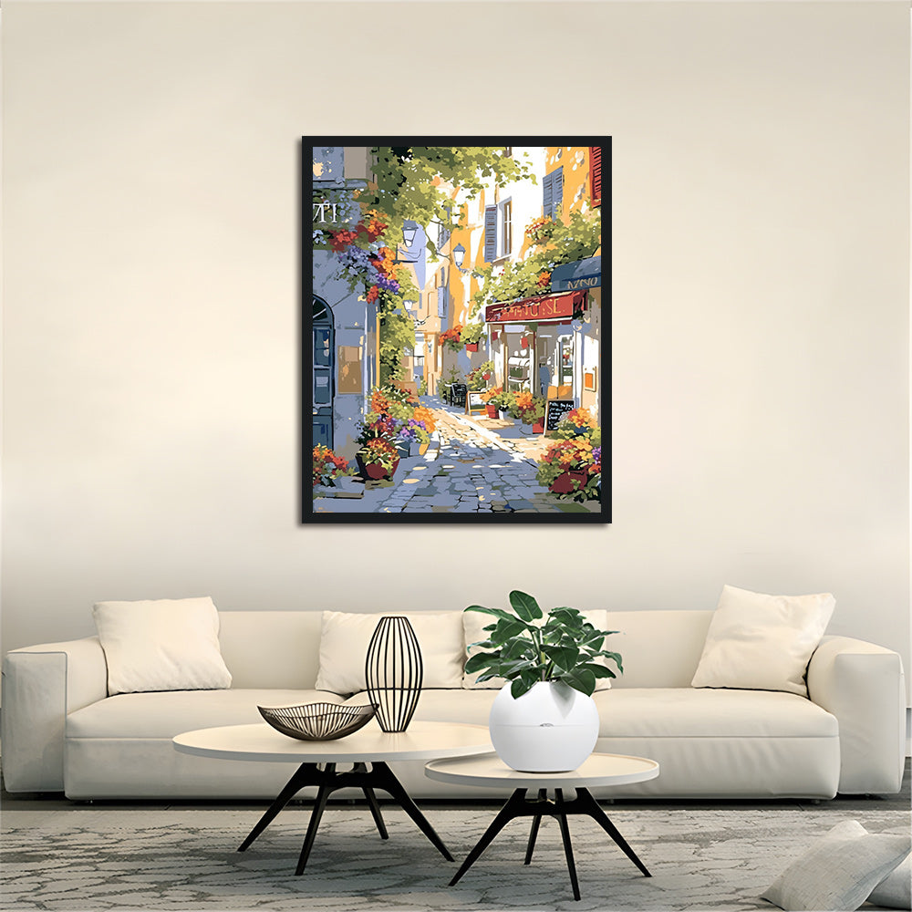 The Sun-splashed Street Cross Stitch Kits