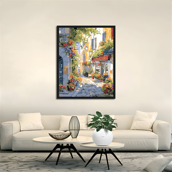 The Sun-splashed Street Cross Stitch Kits