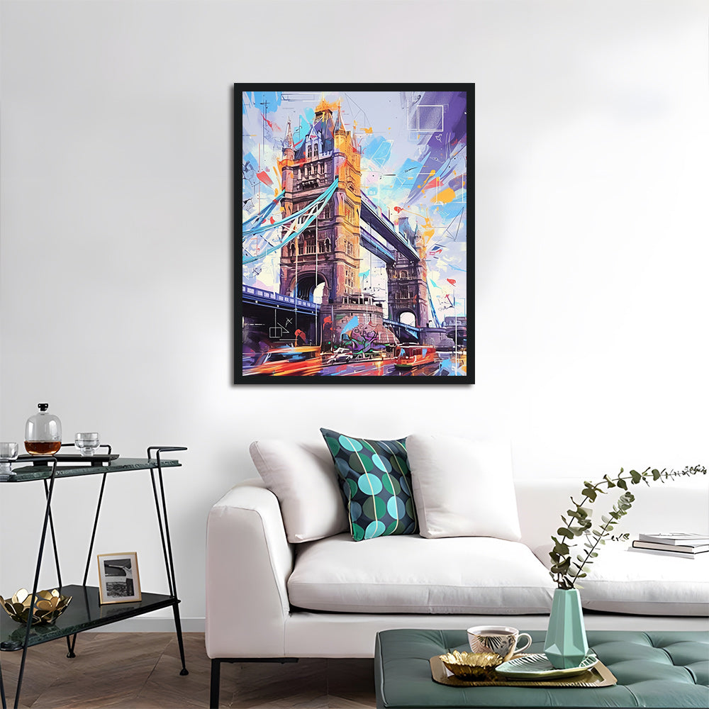 London Tower Bridge Cross Stitch Kits