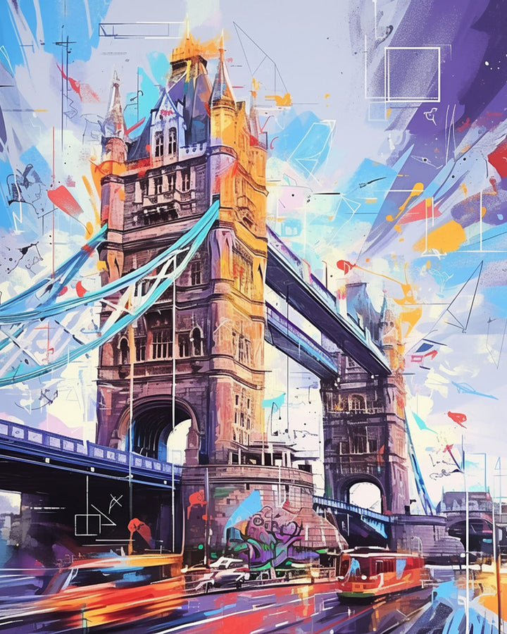 London Tower Bridge Cross Stitch Kits