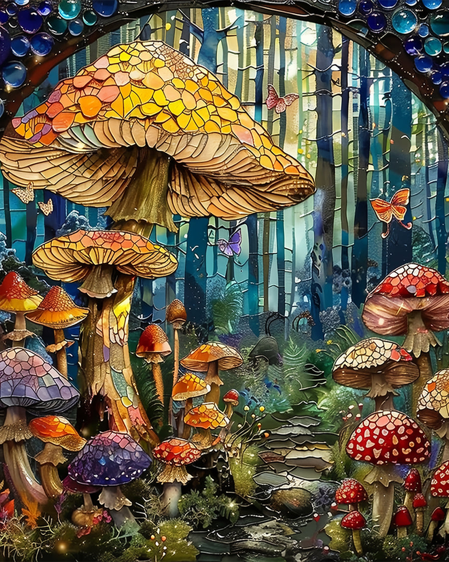Mushroom Forest Cross Stitch Kits