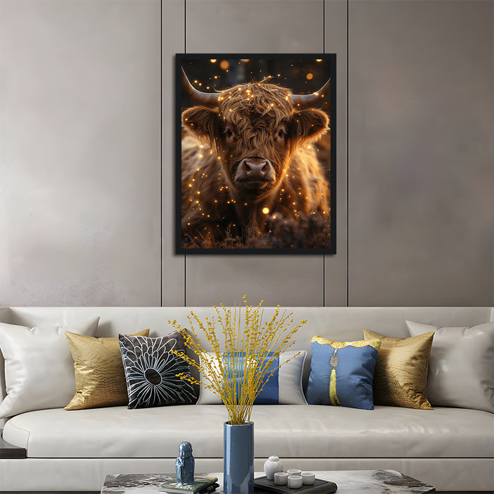 Brown Bull Cross Stitch Kits