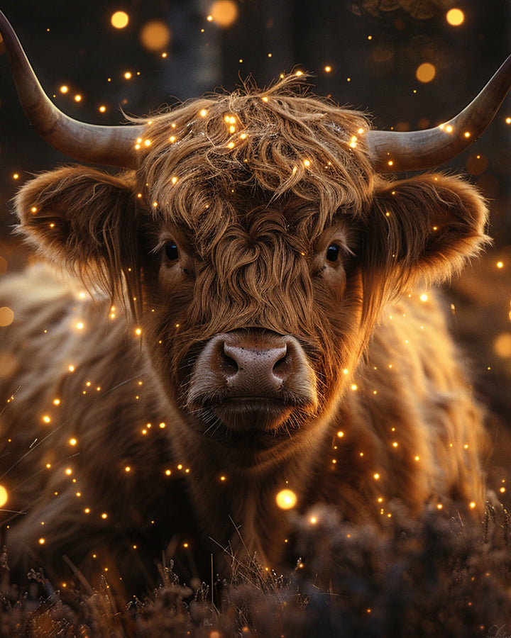 Brown Bull Cross Stitch Kits