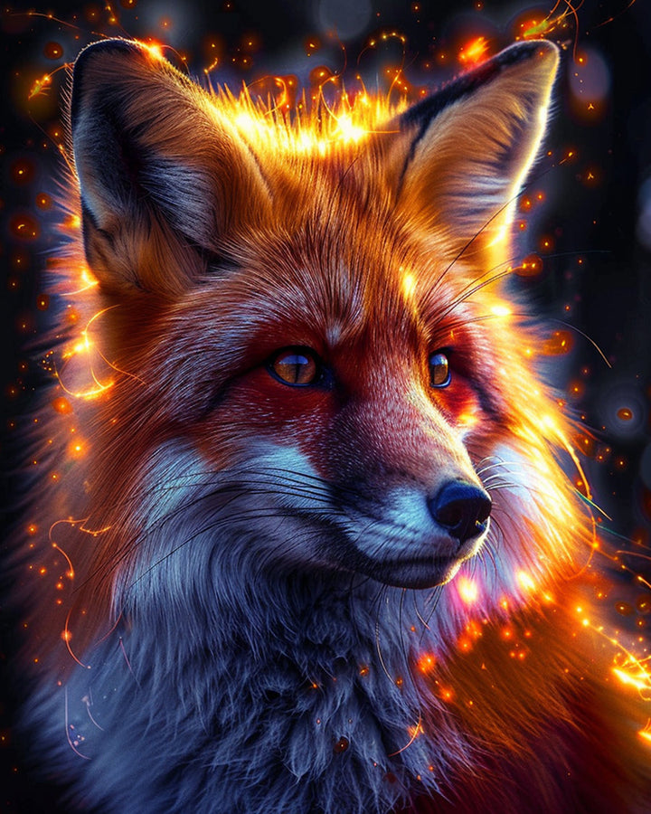 Fiery Red Fox Cross Stitch Kits