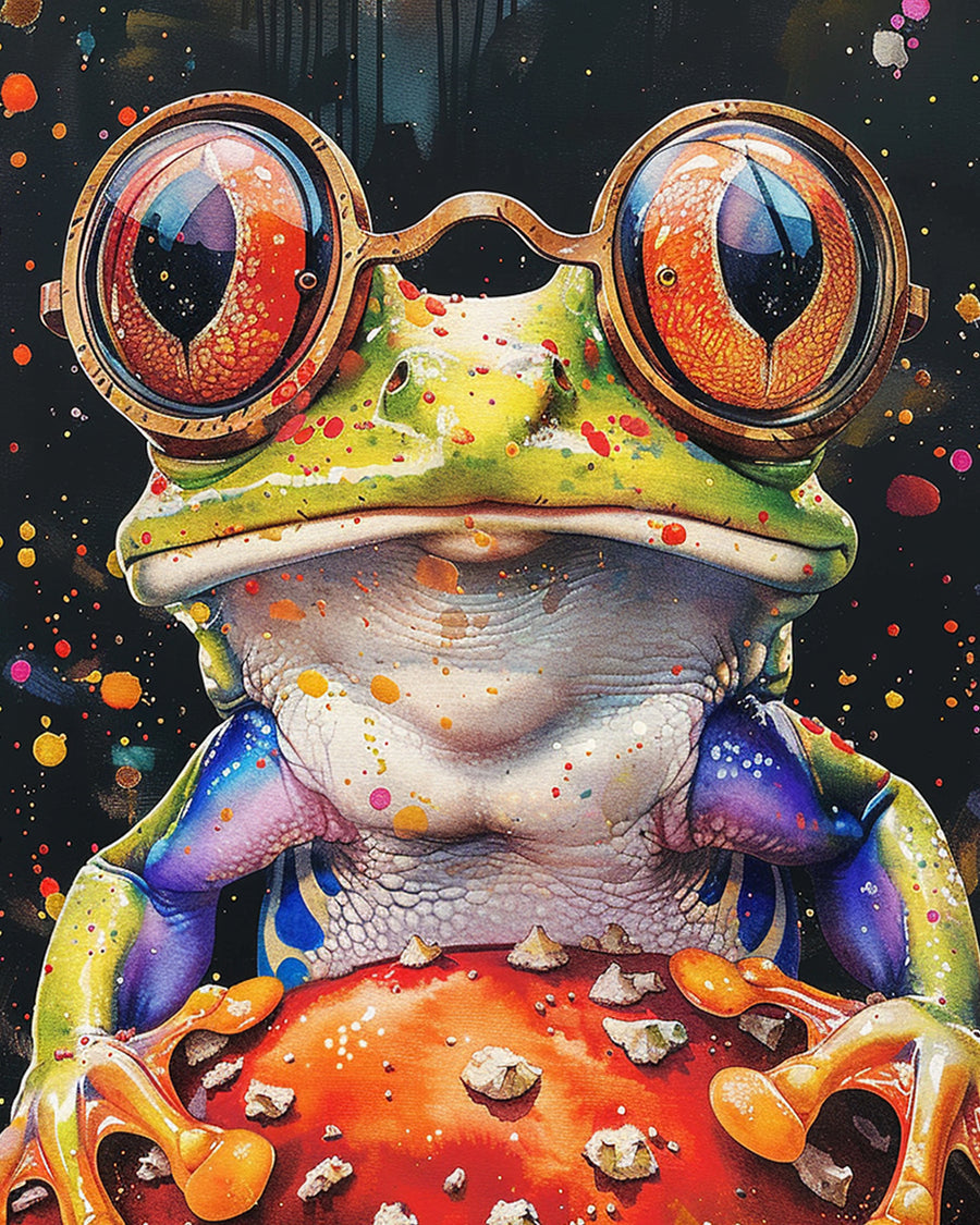 Big Eyed Tree Frog Cross Stitch Kits