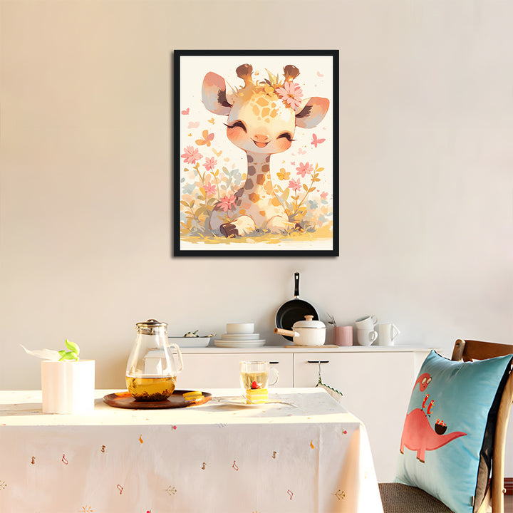 Cute Little Giraffe Cross Stitch Kits