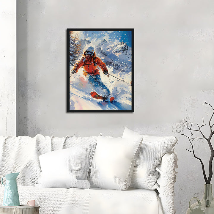 Skiing Cross Stitch Kits