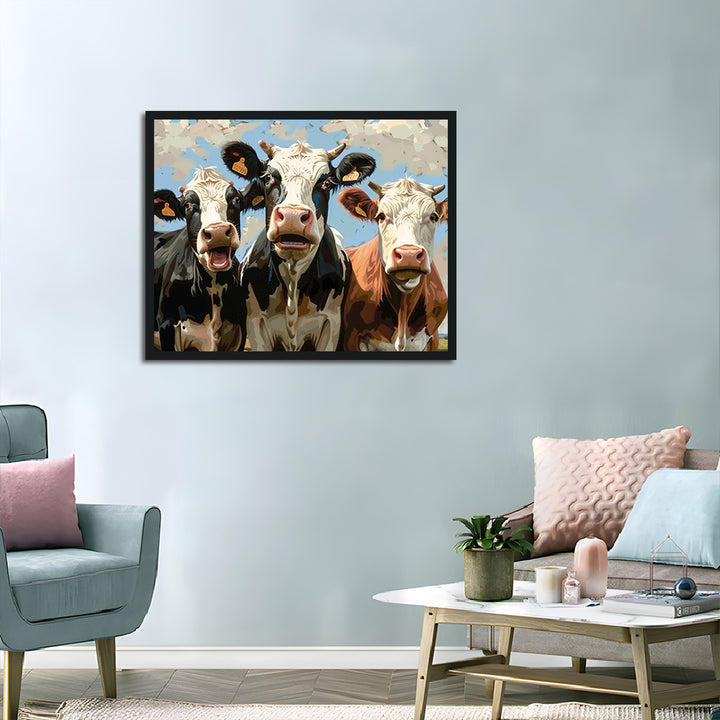 Three Cows Cross Stitch Kits