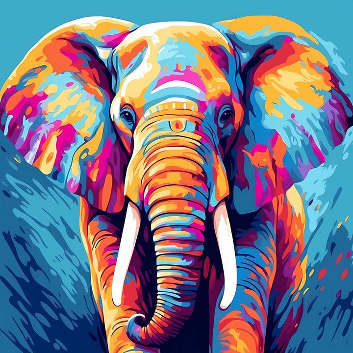Elephant Portrait Cross Stitch Kits