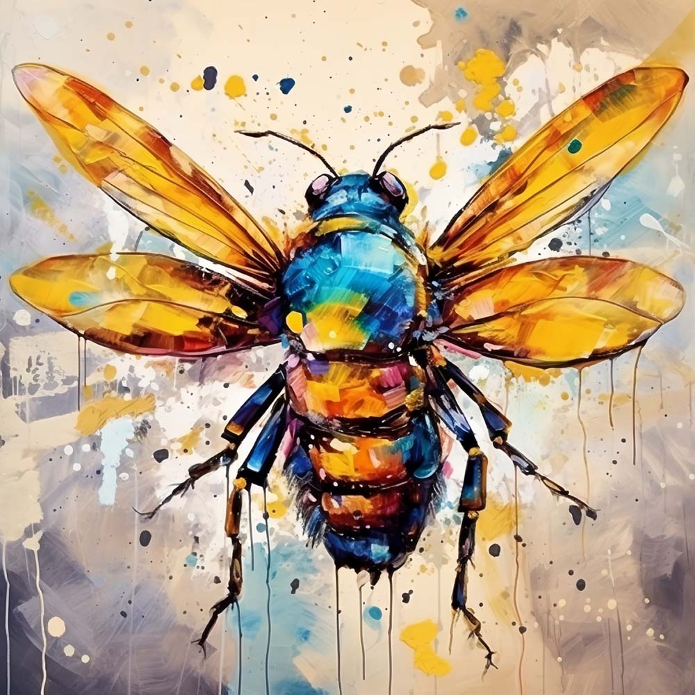 Paint Bee Cross Stitch Kits