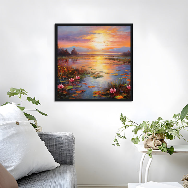 Water Lily Pond Cross Stitch Kits