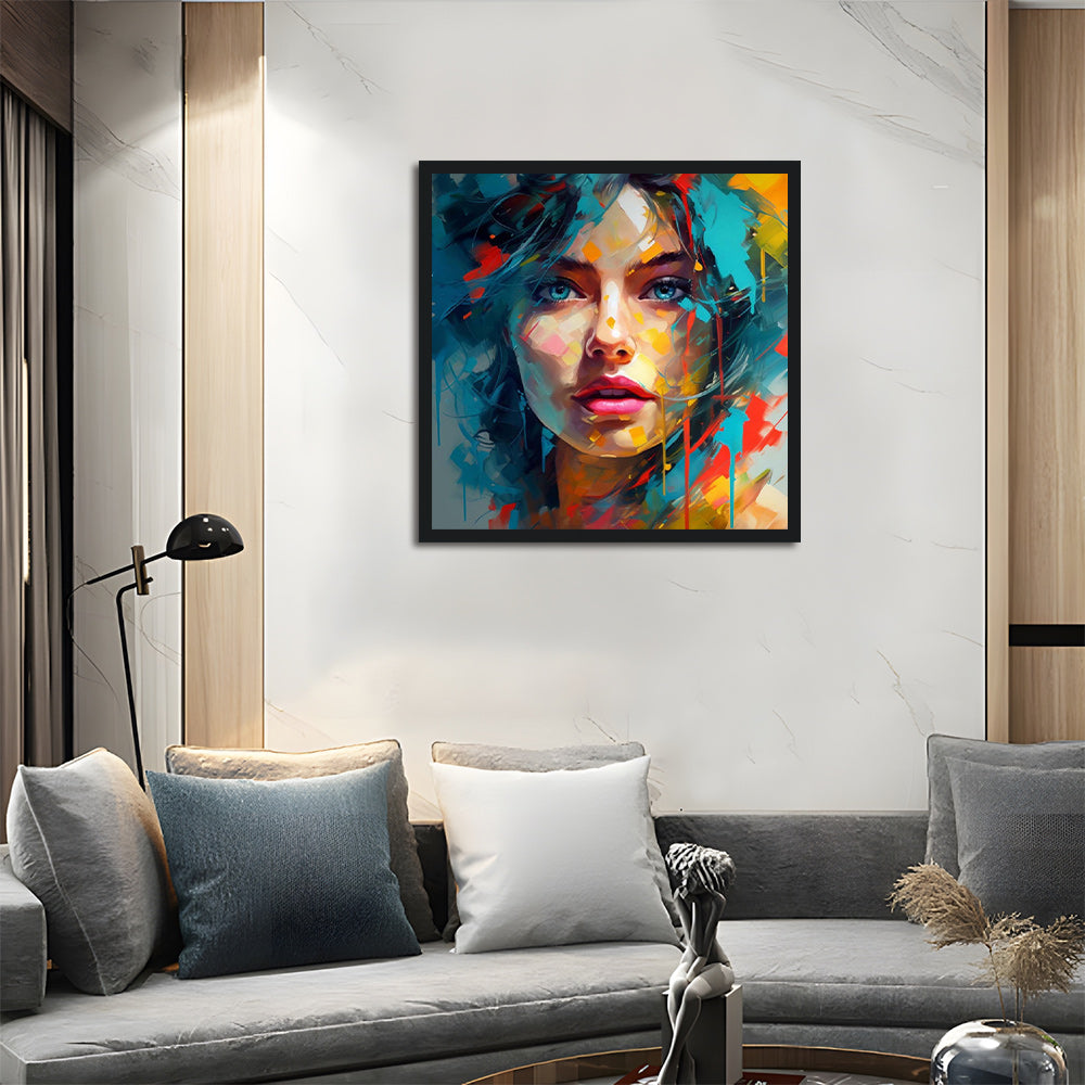 Blue Eyed Beauty Cross Stitch Kits