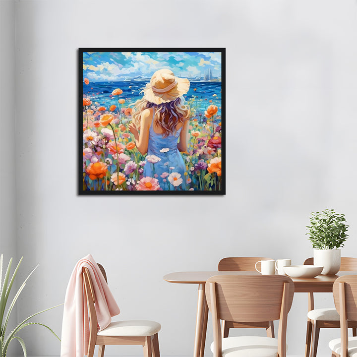 Beautiful Back in the Sea of Flowers Cross Stitch Kits
