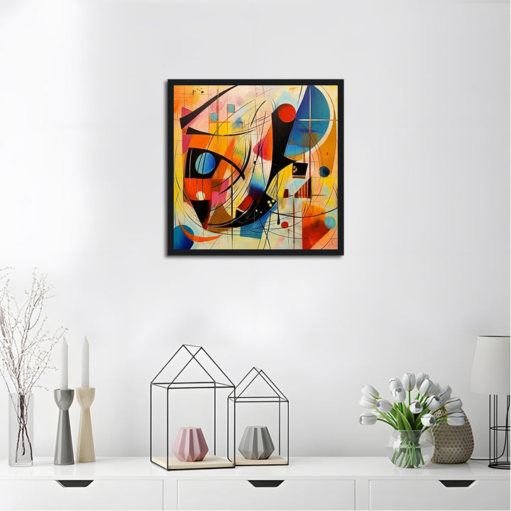 Abstract Line Color Block Cross Stitch Kits