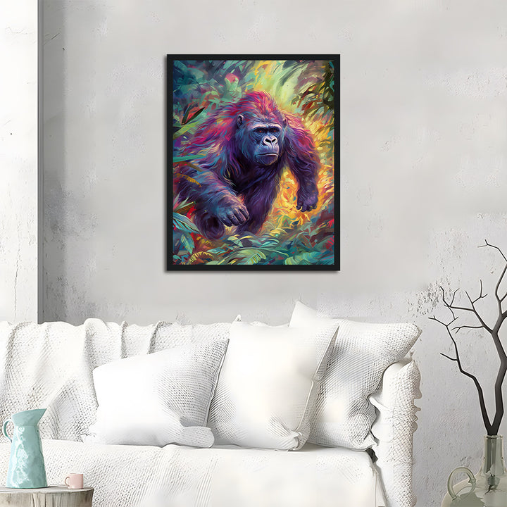 Gorilla in the Jungle Cross Stitch Kits