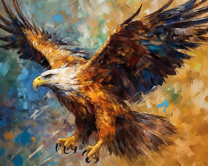 Flying Eagle Cross Stitch Kits
