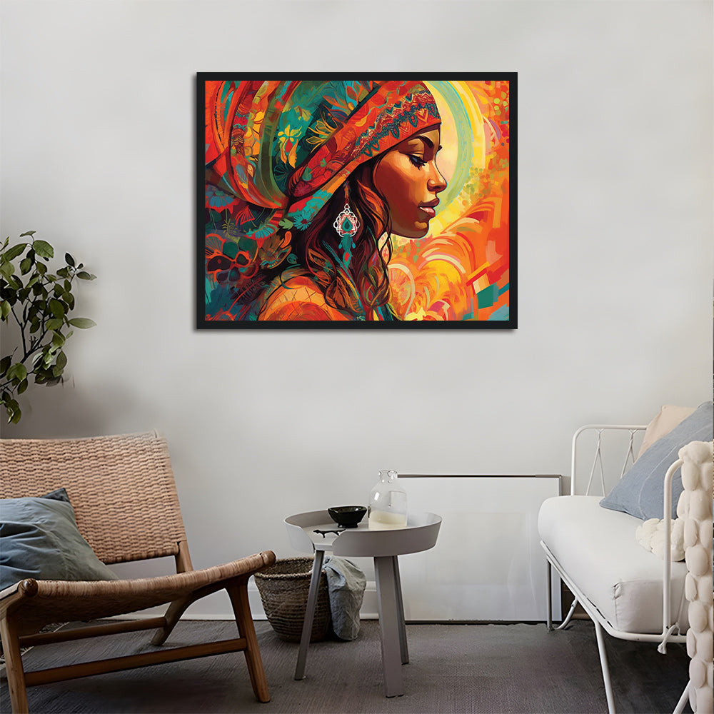 Ethnic Girl Cross Stitch Kits