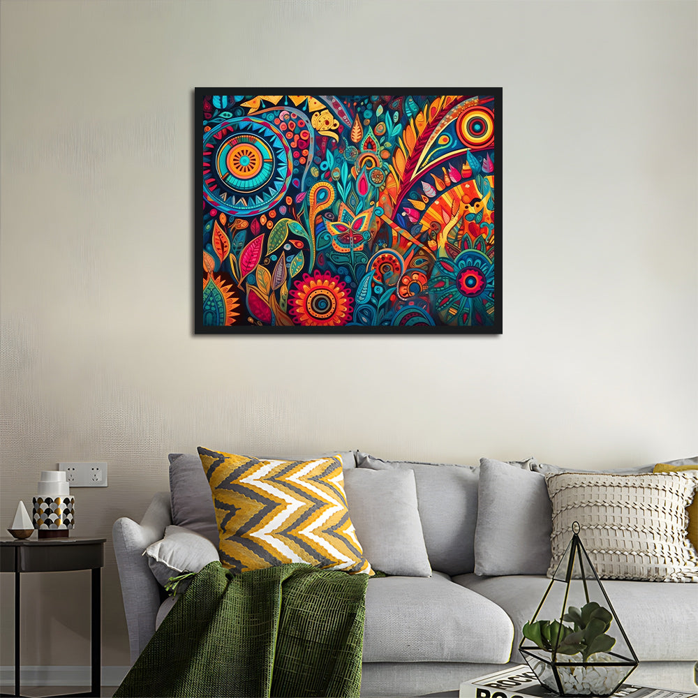 Colorful Pattern Cross Stitch Kits