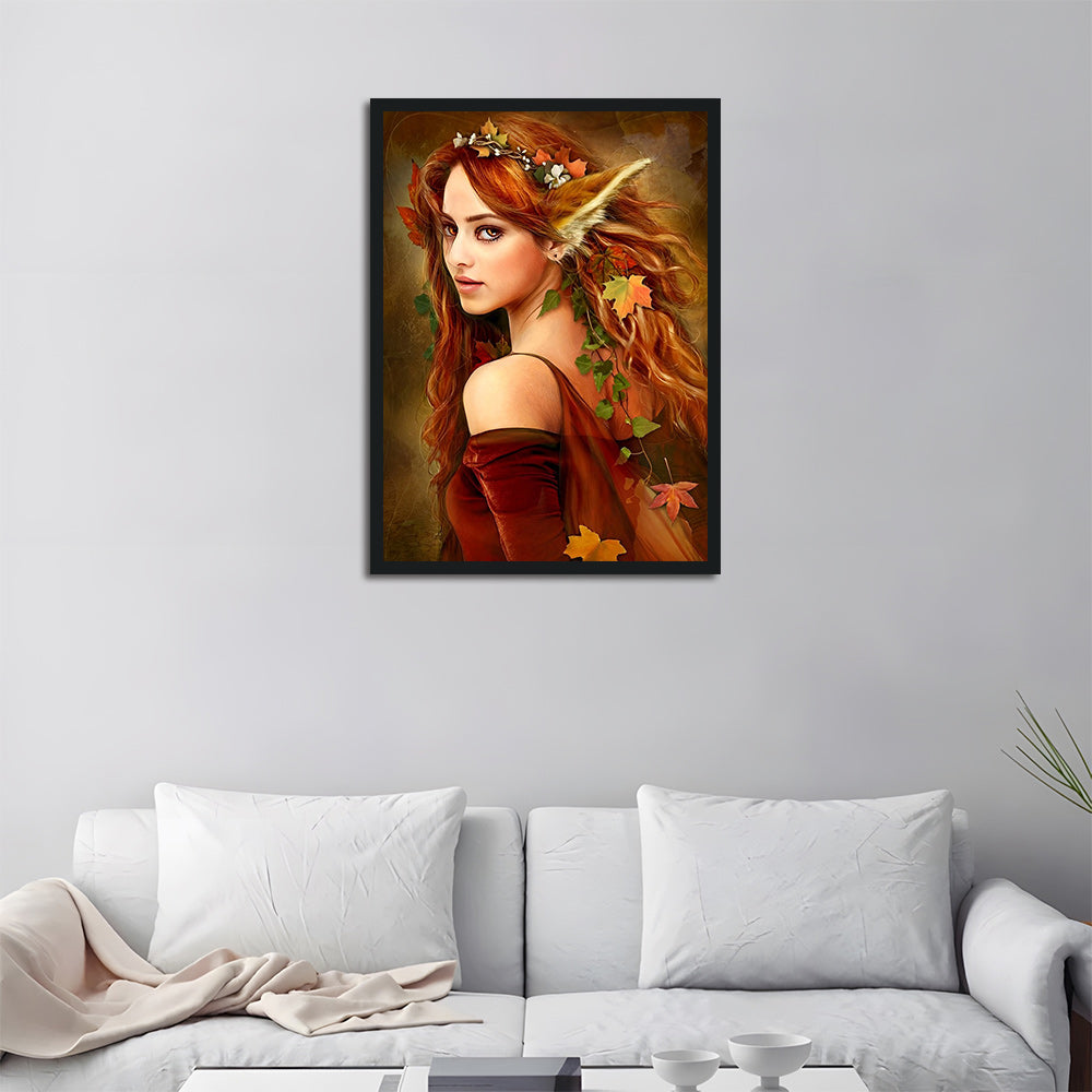 Fox Ear Girl Cross Stitch Kits
