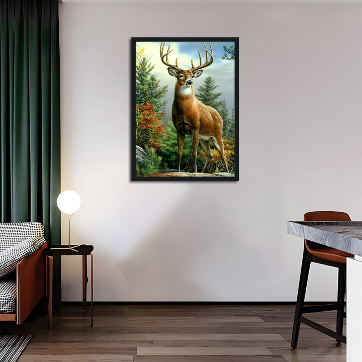 Stag in the Woods Cross Stitch Kits