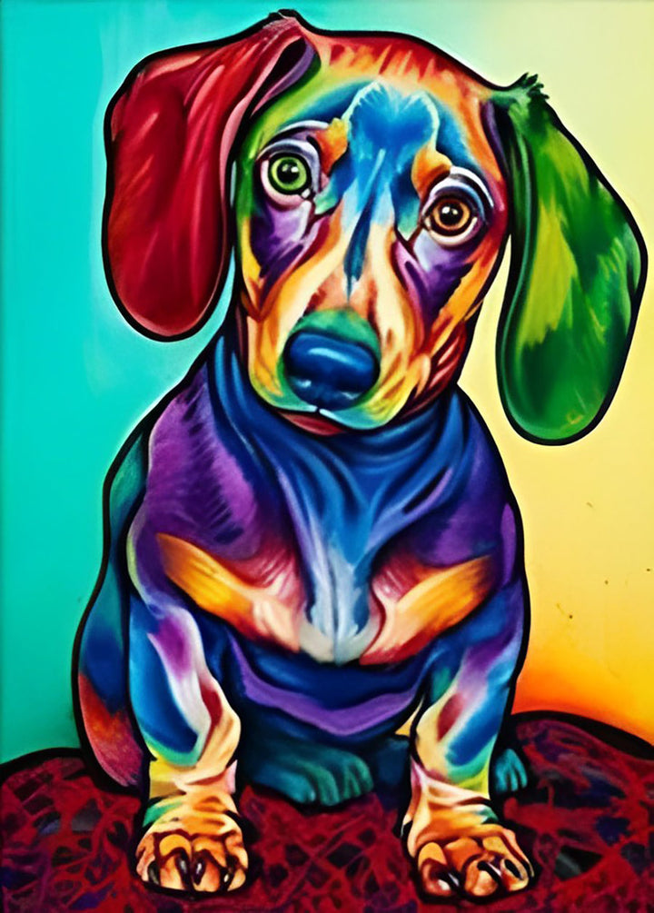 Dachshund Puppy Cross Stitch Kits