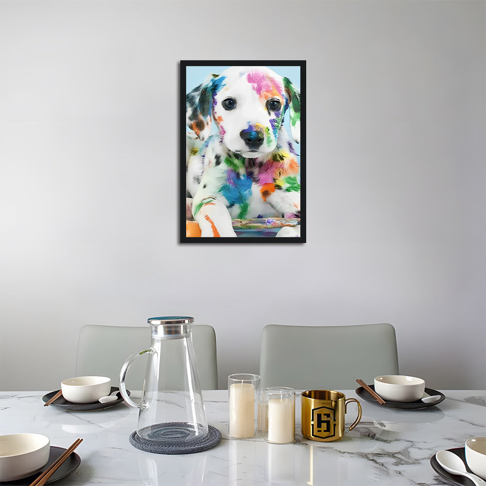Painted Dalmatian Cross Stitch Kits