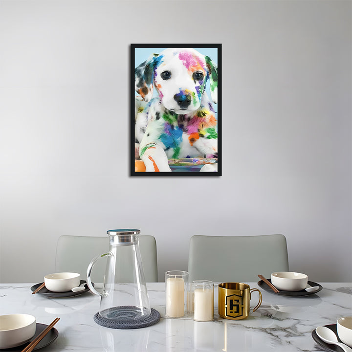 Painted Dalmatian Cross Stitch Kits