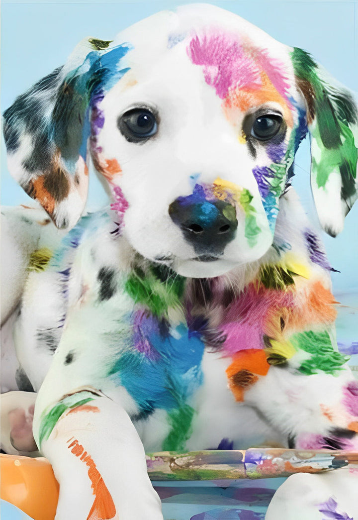 Painted Dalmatian Cross Stitch Kits