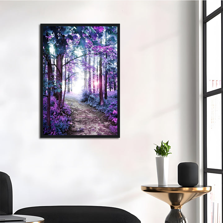 Purple Forest Trail Cross Stitch Kits