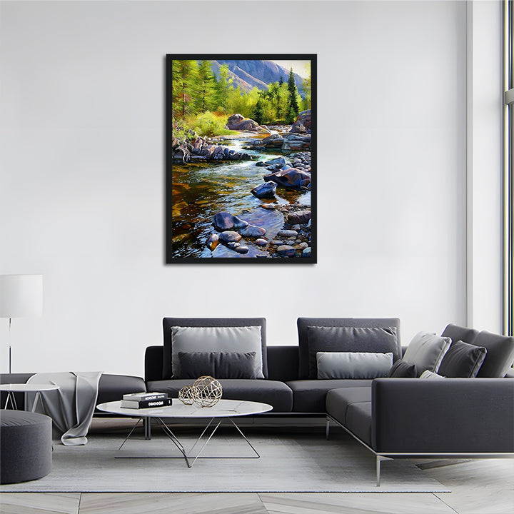 Stream in the Forest Cross Stitch Kits