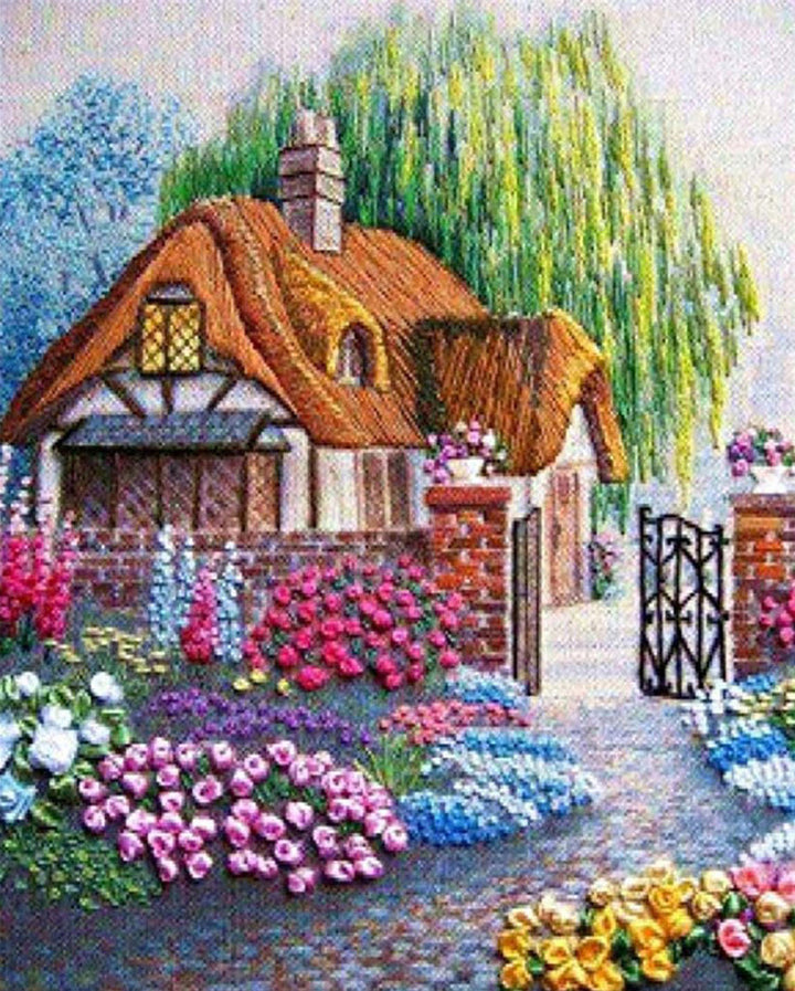 A Small House Cross Stitch Kits
