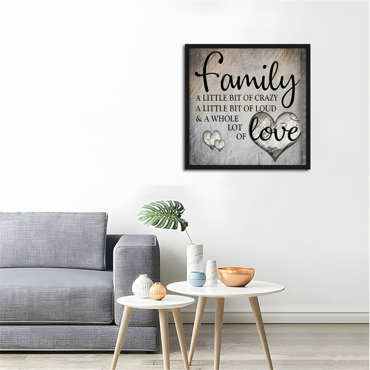 Family Love Cross Stitch Kits