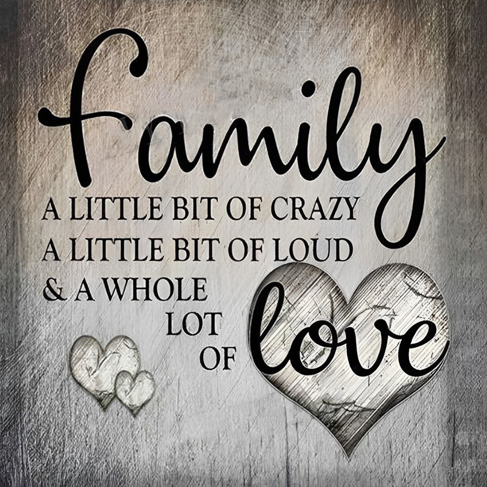 Family Love Cross Stitch Kits
