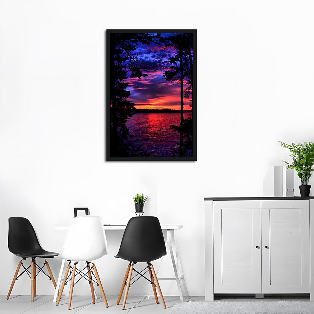 Purple Sunset Cross Stitch Kits