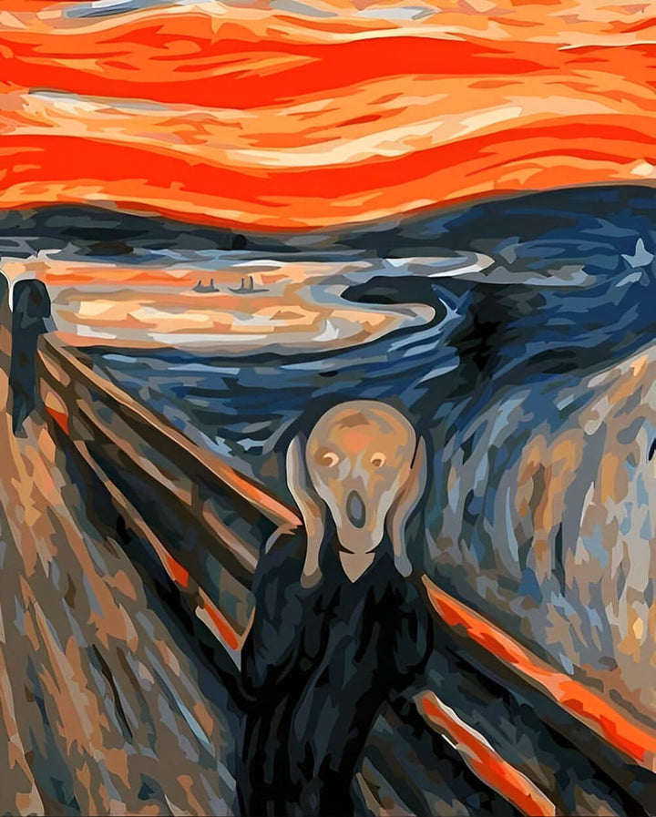 The Scream Cross Stitch Kits