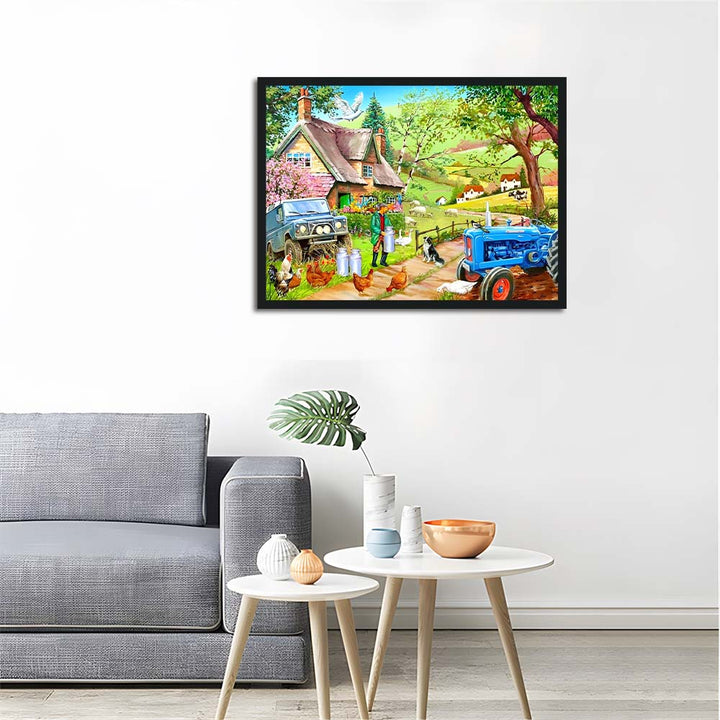 Quiet Farm Life Unfolds Slowly Cross Stitch Kits