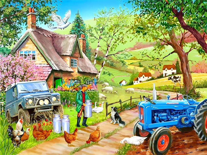 Quiet Farm Life Unfolds Slowly Cross Stitch Kits