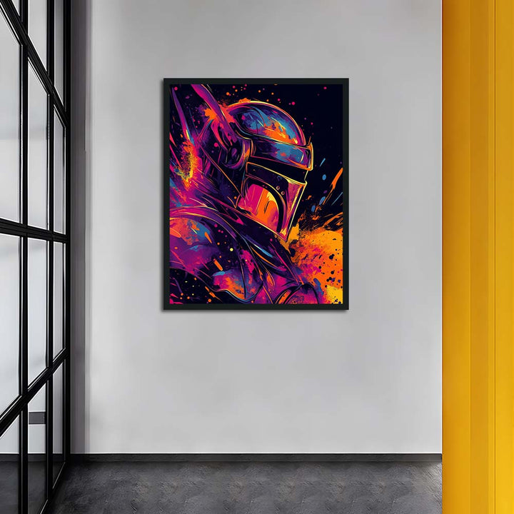 Vivid Colors Splash around Helmet Cross Stitch Kits