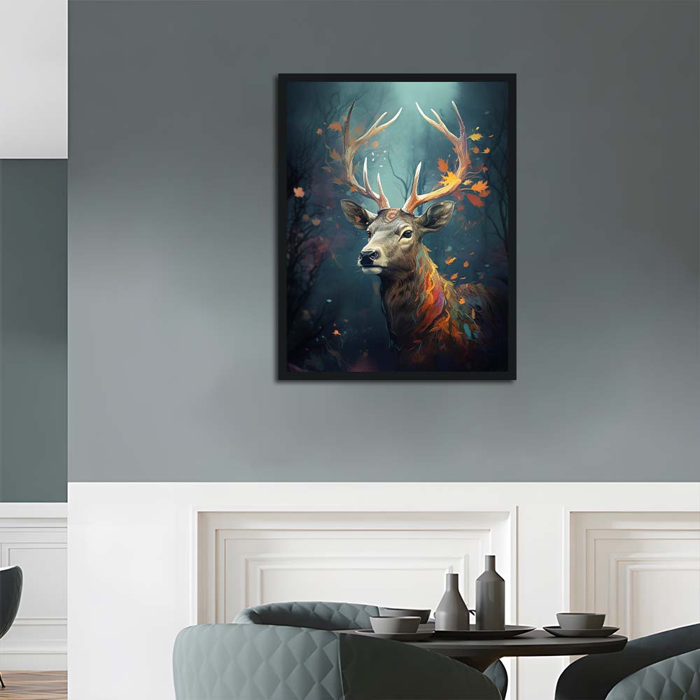 Deer in the Misty Forest Cross Stitch Kits