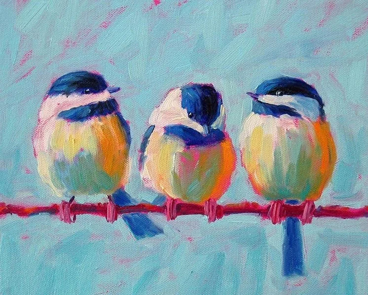 Bird Rests on Delicate Branch Cross Stitch Kits