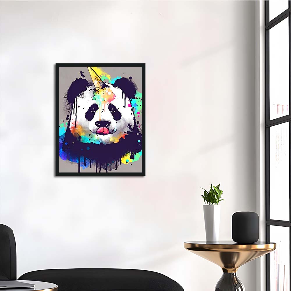 Cute Panda and Ice Cream Cross Stitch Kits