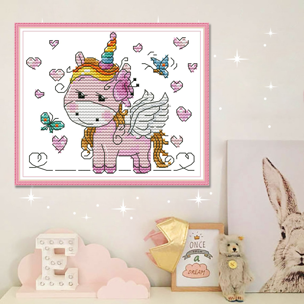 Unicorn Cross Stitch Kits KB060