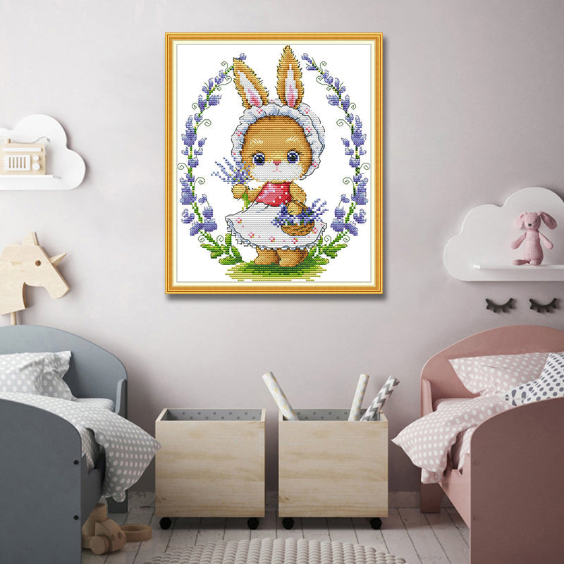 Rabbit Cross Stitch Kits DA385