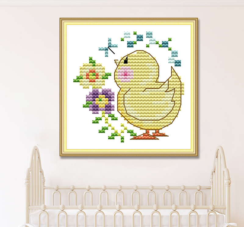 Chick Cross Stitch Kits KB099